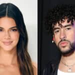 ケンダル・ジェンナーと、バッド・バニー Photo: Stephen Lovekin/Shutterstock,Eric Charbonneau/Shutterstock
