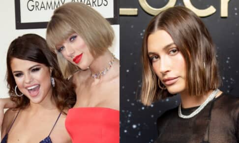 左からセレーナ・ゴメス、テイラー・スウィフト、ヘイリー・ビーバー Photo: Jim Smeal/Shutterstock, George Pimentel/Shutterstock