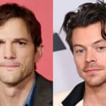 アシュトン・カッチャーと、ハリー・スタイルズ Photo: Rob Latour/Shutterstock, David Fisher/Shutterstock