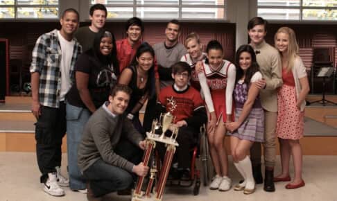 「glee／グリー」出演者たち Photo： Fox-Tv/Kobal/Shutterstock