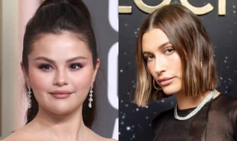 セレーナ・ゴメスと、ヘイリー・ビーバー Photo: Matt Baron/BEI/Shutterstock, George Pimentel/Shutterstock