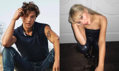 ショーン・メンデス（左）、サブリナ・カーペンター