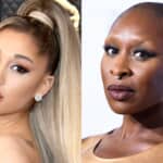 アリアナ・グランデと、シンシア・エルヴォ Photo: Matt Baron/Shutterstock, Image Press Agency/NurPhoto/Shutterstock