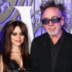ジェナ・オルテガと、ティム・バートン Photo: Image Press Agency/NurPhoto/Shutterstock