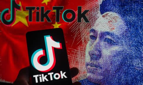 「TikTok」のCEOショウ・ジ・チュウ氏 Photo: Jonathan Raa/NurPhoto/Shutterstock
