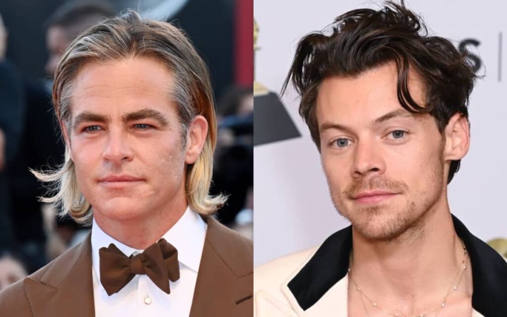 ハリー・スタイルズの「ツバ吐き疑惑」について、クリス・パインが真相を語る! 「ハリーがツバを吐いたようにも見えるけれど・・」 実際、現場では何