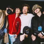 ハリー・スタイルズと、 BTSのRM、シュガ、V、ジョングク