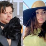ハリー・スタイルズ（左）、エミリー・ラタコウスキー Photo： David Fisher/Shutterstock, @emrata / Instagram
