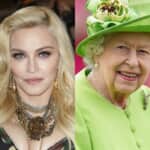 マドンナ（左）、エリザベス女王 photo : Matt Baron/Shutterstock, Shutterstock