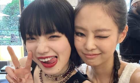 BLACKPINK ジェニーと、小松菜奈
