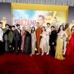 フェイス・ハーマン（ダーラ・ダドリー役）、アッシャー・エンジェル（ビリー・バットソン役）、 ジャック・ディラン・グレイザー（フレディ・フリーマン役）、ジョヴァン・アルマンド（ペドロ・ペーニャ役）、 D・J・コトローナ（スーパーペドロ役）、ミーガン・グッド（スーパーダーラ役）、ヘレン・ミレン（へスペラ役）、 レイチェル・ゼグラー（アン役）、ザッカリー・リーヴァイ（シャザム役）、ルーシー・リュー（カリプソ役）、 ロス・バトラー（スーパーユージーン役）、イアン・チェン（ユージーン・チョイ役）、 グレイス・キャロライン・カリー（メアリー・ブロムフィールド／スーパーメアリー役）、 ジャイモン・フンス―（魔術師役）、マルタ・ミランズ（ローザ役）、アダム・ブロディ（スーパーフレディ役）