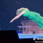 ダイブするテイラー・スウィフト photo : domcielak / TikTok