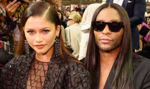 ゼンデイヤと、ロー・ローチ Photo: Zabulon Laurent/ABACA/Shutterstock
