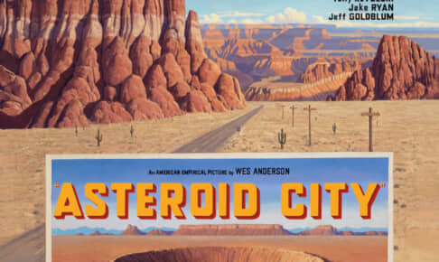 『Asteroid City(原題)』本国版ポスタービジュアル Ⓒ2023 FOCUS FEATURES, LLC.