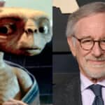 『E.T.』と、スティーヴン・スピルバーグ Photo: Patrick Rideaux/Shutterstock, Rob Latour/Shutterstock