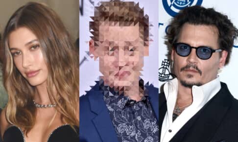 左からヘイリー・ビーバー、マコーレー・カルキン、ジョニー・デップ Photo: Photo Image Press/Shutterstock, Hahn Lionel/ABACA/Shutterstock