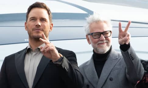 クリス・プラットとジェームズ・ガン監督photo : Marechal Aurore/ABACA/Shutterstock