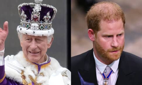 チャールズ国王と、ヘンリー王子 Photo: Julian Simmonds/Shutterstock, James Veysey/Shutterstock