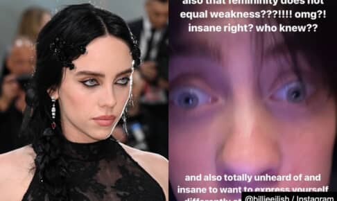 ビリー・アイリッシュ Photo: David Fisher/Shutterstock, @billieeilish / Instagram