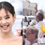 BLACKPINKのジェニーと、出川哲朗 Photo: Anthony Harvey/Shutterstock, StormShadowCrew / YouTube
