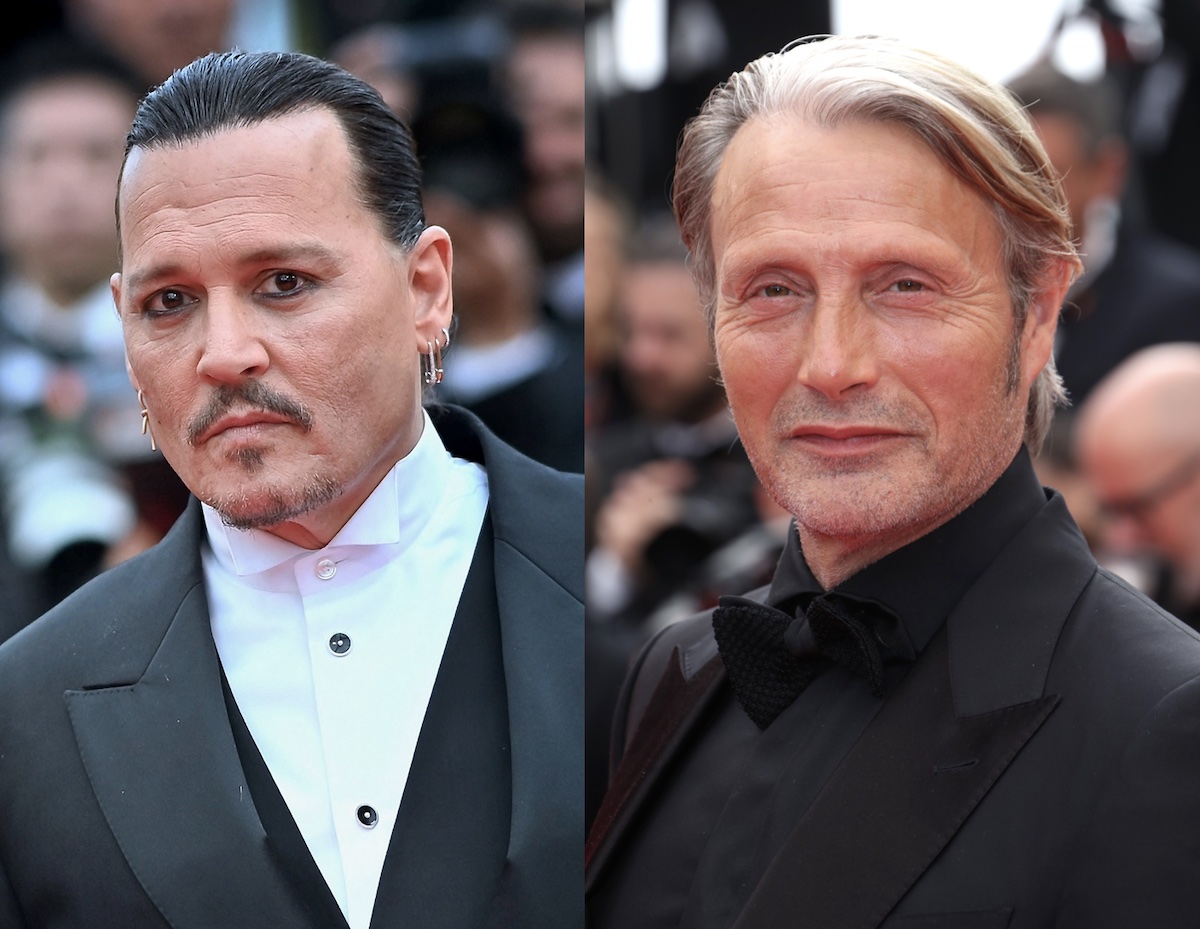 ジョニー・デップ（左）、マッツ・ミケルセン Photo : Castel Franck/ABACA/Shutterstock, Matt Baron/BEI/Shutterstock