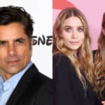 ジョン・ステイモスと、オルセン姉妹 Photo: MediaPunch/Shutterstock, Stephen Lovekin/Shutterstock