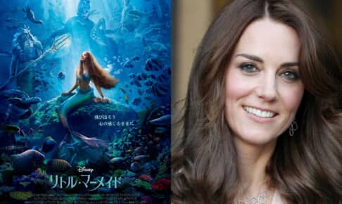 『リトル・マーメイド』とキャサリン妃 © 2023 Disney Enterprises, Inc. All Rights Reserved., Beretta/Sims/Shutterstock