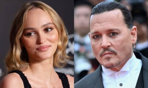リリー＝ローズ・デップと、ジョニー・デップ Photo: Genin Nicolas/ABACA/Shutterstock, Castel Franck/ABACA/Shutterstock