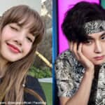 BLACKPINK リサとBTS V @lalalalisa_m / Instagram, @bangtan.official / Facebook