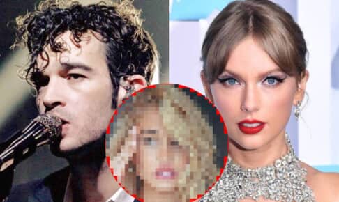 ロマンスがウワサされるThe 1975 マシュー・ヒーリー（左）とテイラー・スウィフト Photo： Brian J Ritchie/Hotsauce/Shutterstock, Stephen Lovekin/Shutterstock