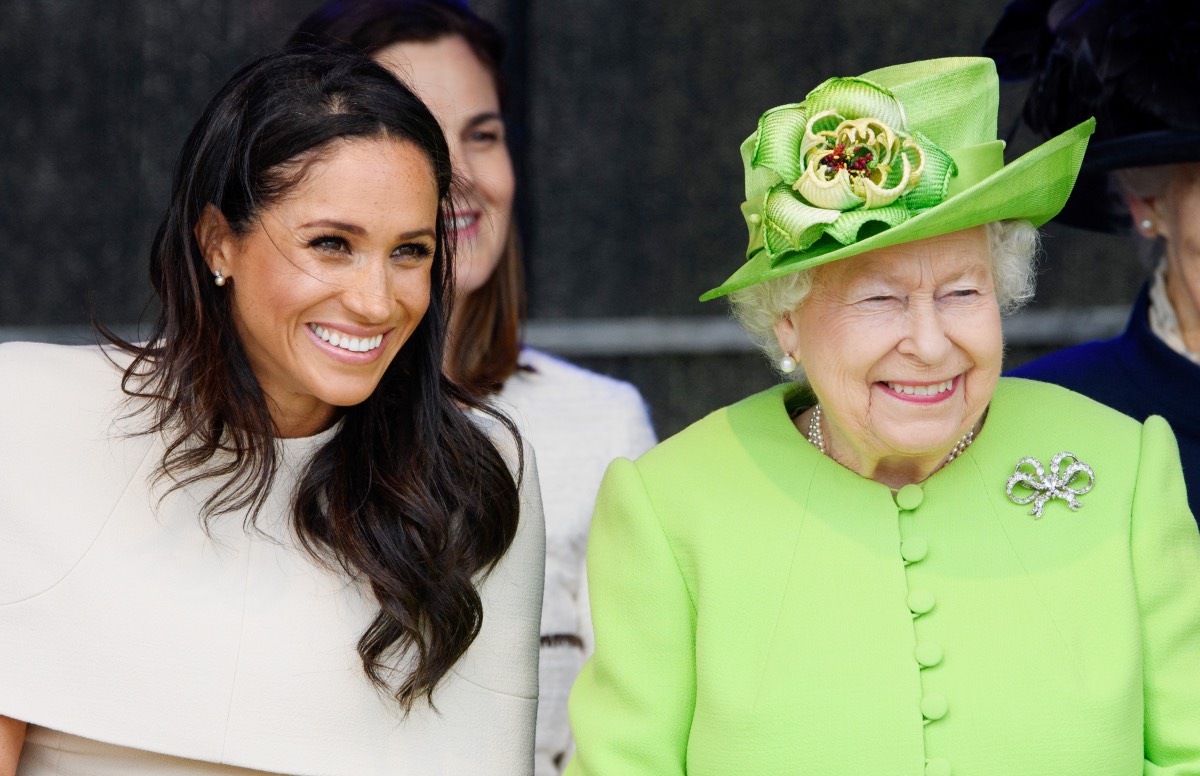 メーガン妃とエリザベス女王（2018年） Photo: Tim Rooke/Shutterstock