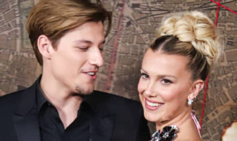 ジェイク・ボン・ジョヴィと、ミリー・ボビー・ブラウン Photo: Image Press Agency/NurPhoto/Shutterstock