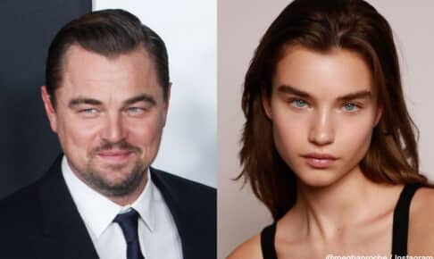 レオナルド・ディカプリオと、メーガン・ロッシュ Photo: Image Press Agency/NurPhoto/Shutterstock, @meghanroche / Instagram