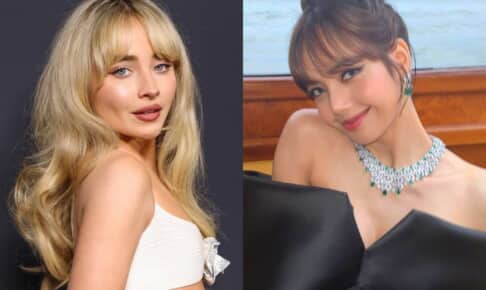 サブリナ・カーペンター（左）、BLACKPINK リサ @sabrinacarpenter, @lalalalisa_m / Instagram