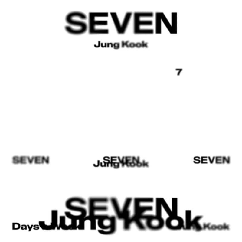 BTS/JUNG KOOK「Seven」