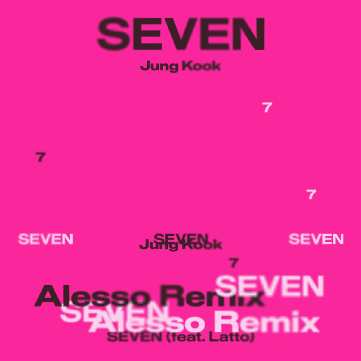 「Seven(feat. Latto) - Alesso Remix」