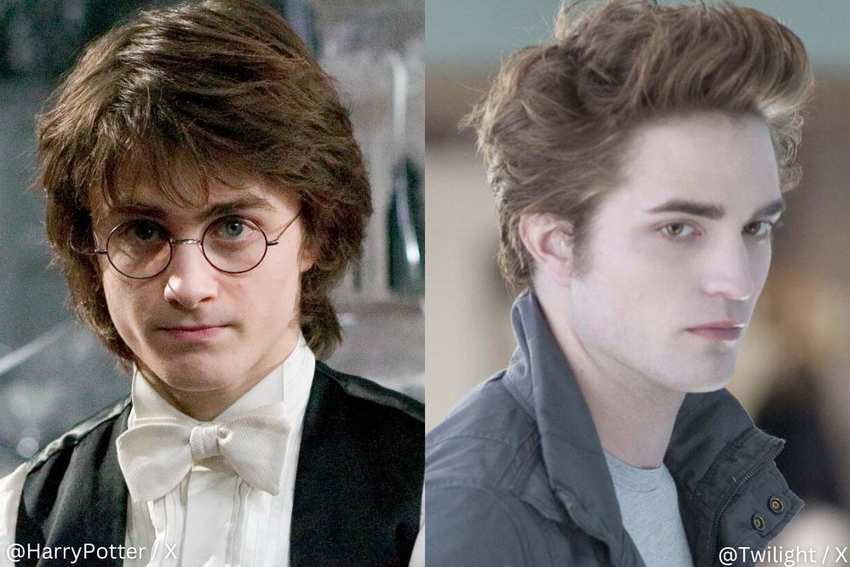 両方受けて、別の役で出演が決まった俳優は誰？（@HarryPotter / X, @Twilight / X）