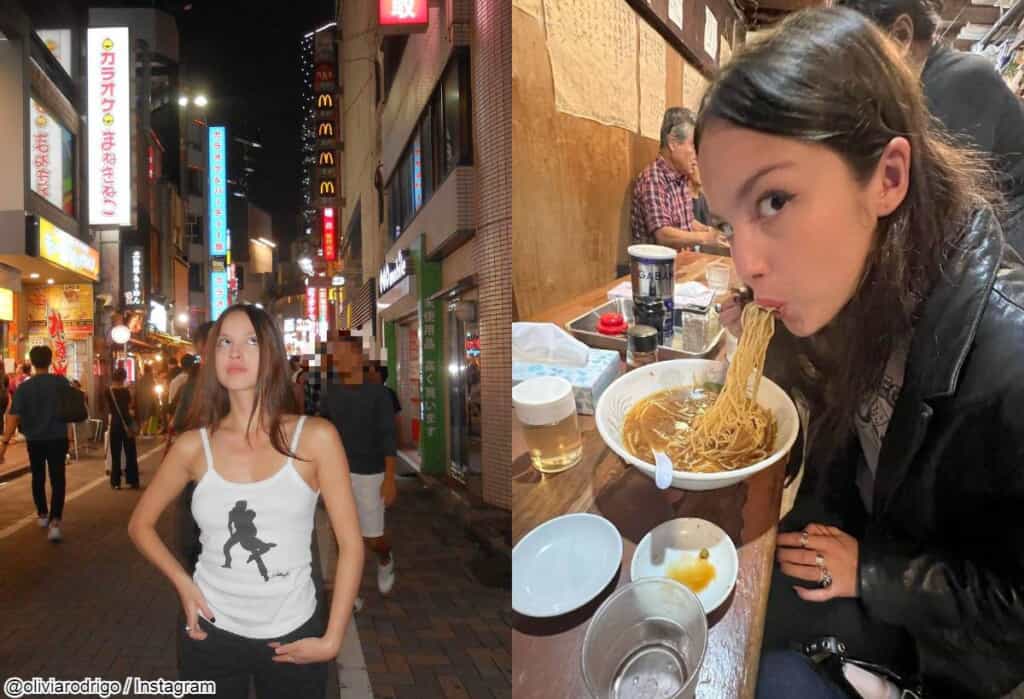 オリヴィア・ロドリゴが待望の初来日! ジャパン・ツアーに関するうれしい発言も・・ すっかり日本のトリコになったオリヴィアがたくさん買い込んだお