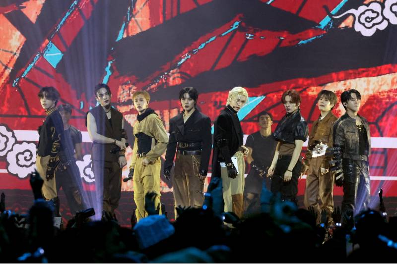Stray Kids (c)Getty Images for MTV