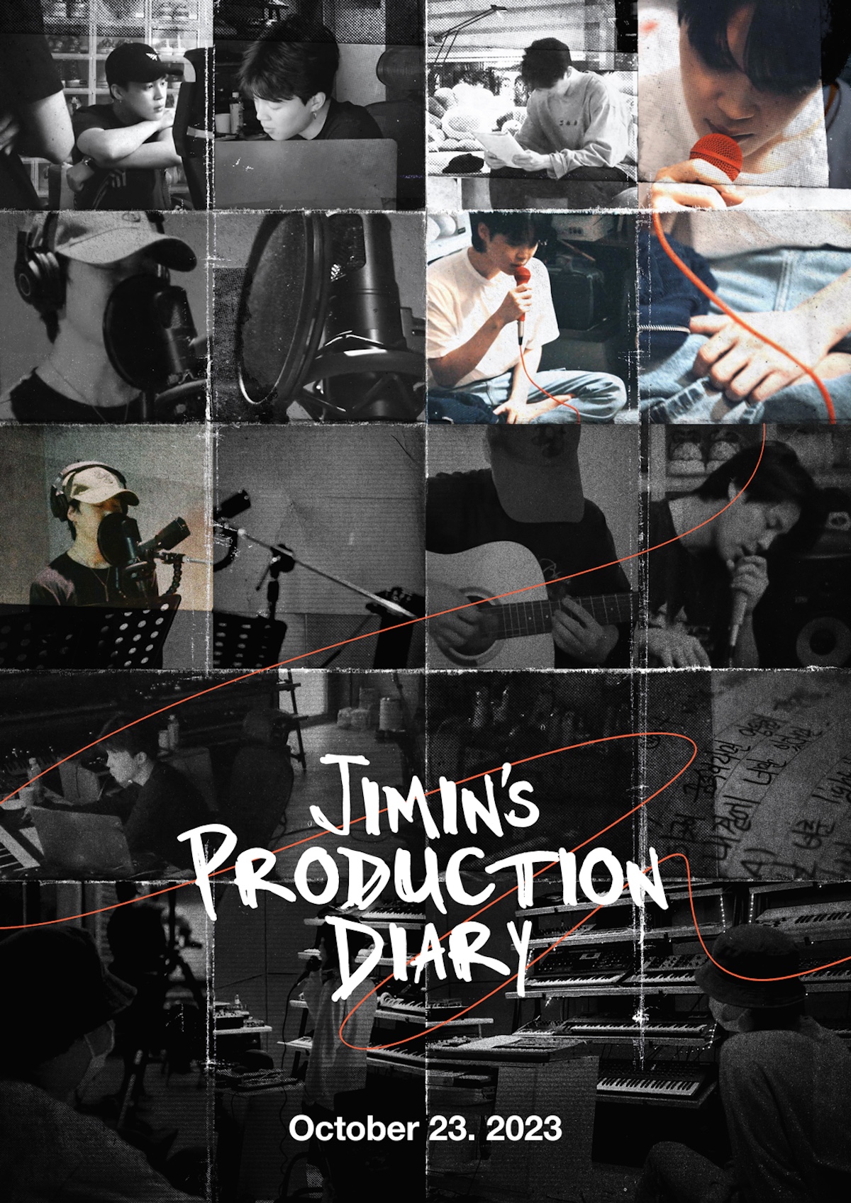 ドキュメンタリーJimin's Production Diary ポスター / (P)&(C)BIGHIT MUSIC