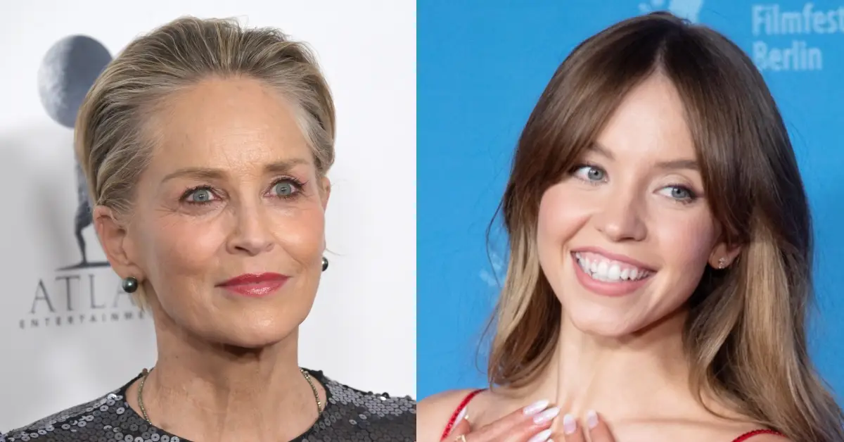 シャロン・ストーン（左）、シドニー・スウィーニー（右） photo: Featureflash Photo Agency,Marechal Aurore/ABACA/Shutterstock